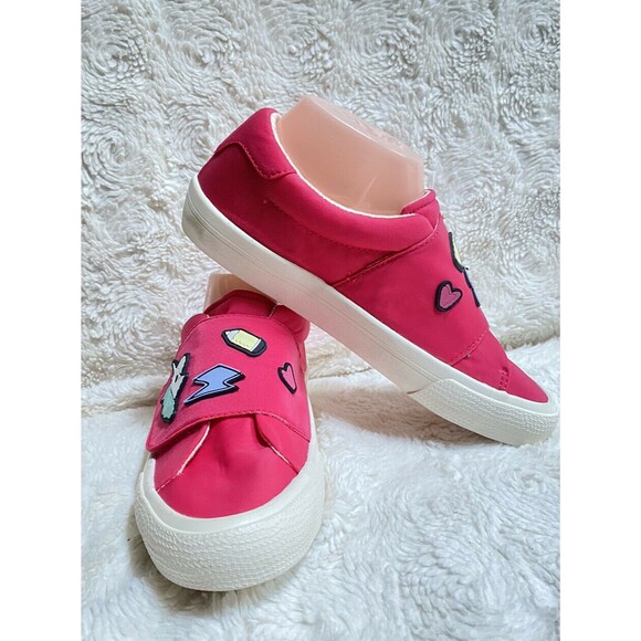 ZARA Girl’s US 5.5 / EU 38 Pink BAMBA Sneakers Hook & Loop Fits Women’s 7.5 - Picture 3 of 11